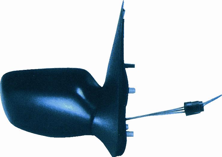 Specchio Specchietto Retrovisore per Ford Fiesta 1999-2002 Meccanico Nero Destro