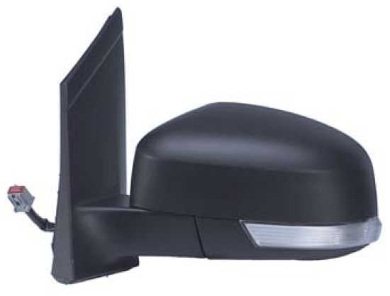 Specchietto Retrovisore per Ford Focus 2007-2011 Elettrico Nero Luce Sinistro