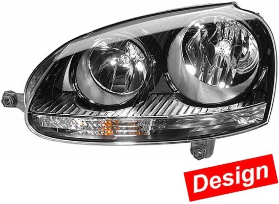 Kit Golf V in Black Design Per Volkswagen Golf V dal 2003 al 2008 (1EG247007871)