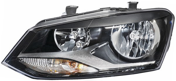 Faro Principale, Sinistra Per Volkswagen Polo dal 2009 al 2014 (1LE247051031)