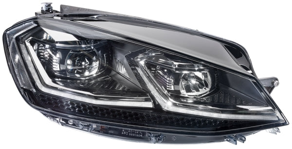 Faro LED Destro VW Golf Alltrack Vii 11/16 Per Volkswagen Golf 7 R dal 2013 al 2016 (1ZX013924221)