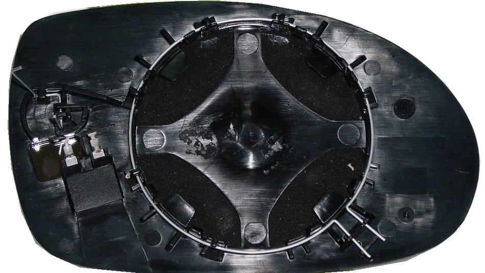 Vetro Specchio Piastra Retrovisore per Citroen C5 2001-2008 Termico Destro