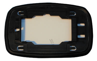 Vetro Specchio Piastra Retrovisore per Ford Fiesta 1996-2002 Destro