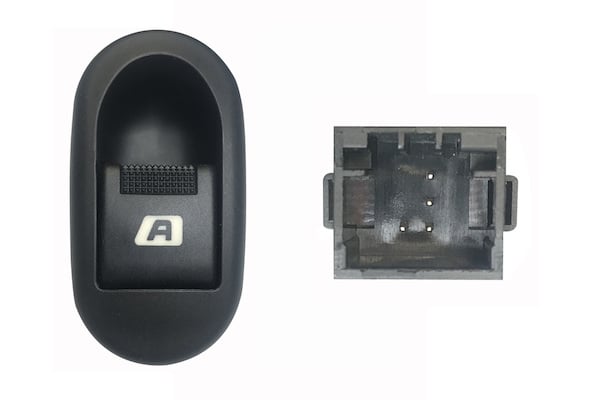 Pulsante Alzacristalli Porta Sinistra per Citroen C3 Pluriel 2003-2010