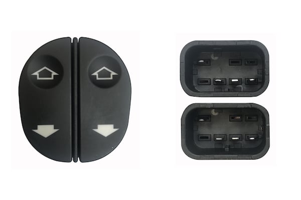 Blocco Comandi Alzacristalli Porta Anteriore Sinistra per Ford Ka 1996-2008