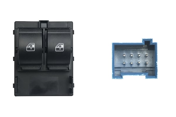 Pulsantiera Alzacristalli Porta Anteriore Sinistra per Peugeot Bipper Dal 2008