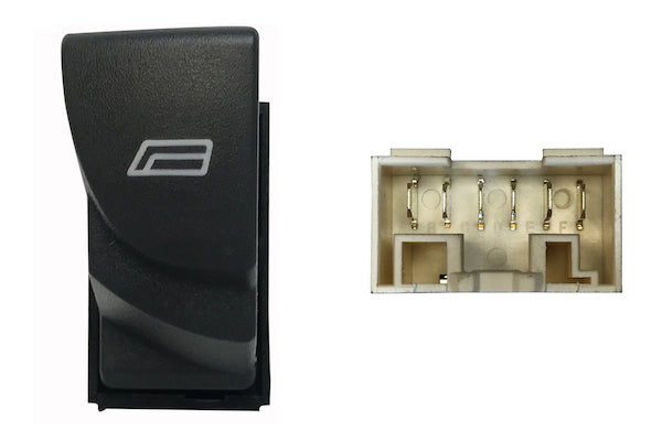 Pulsante Interruttore Alzacristalli Porta Sinistra per Peugeot Boxer 2002-2005