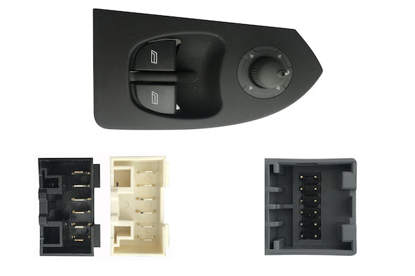 Pulsantiera Alzacristalli Porta Anteriore Sinistra per Peugeot Boxer 2002-2005