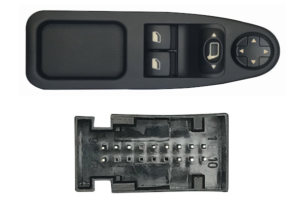 Pulsantiera Alzacristalli Porta Anteriore Sinistra Peugeot Expert Da 2007 12 Pin
