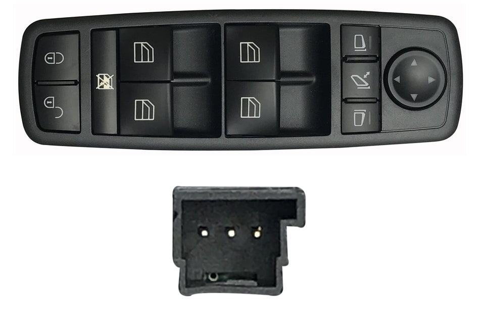 Blocco Comandi Alzacristalli Porta Sinistra per Mercedes Classe A W169 2004-2012