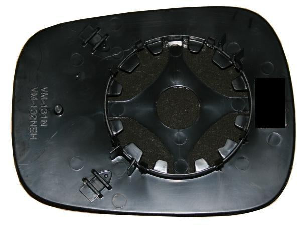 Vetro Specchio Piastra Retrovisore per Renault Kangoo 2003-2007 Destro