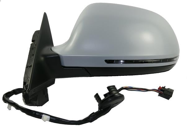 Specchietto Retrovisore Audi A3 3 Porte 2008-2010 Richiudibile 10 Pin Sinistro