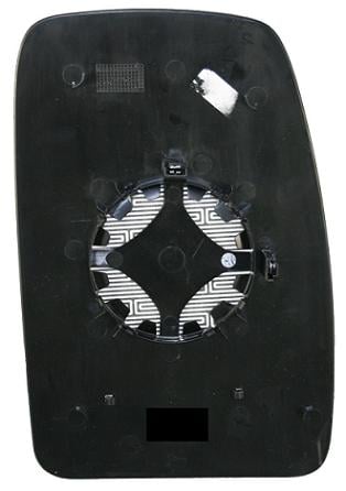 Vetro Specchio Piastra Retrovisore per Renault Master Dal 2010 Sinistro