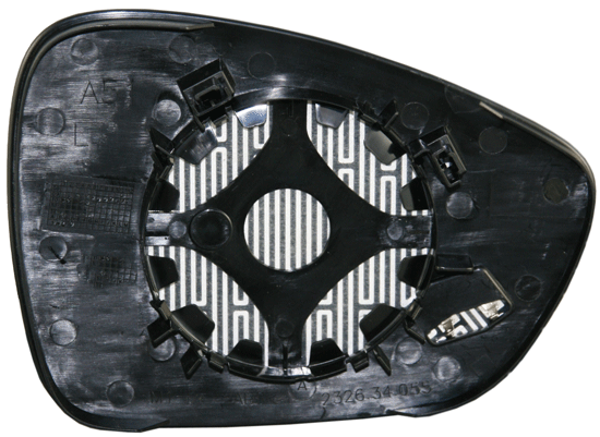 Vetro Specchio Piastra Retrovisore per Citroen Ds3 Dal 2010 Termico Destro