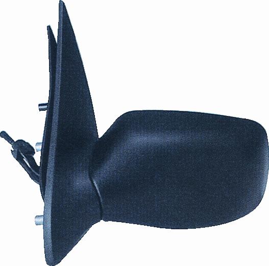 Specchietto Retrovisore per Ford Escort 1995-1999 Meccanico Nero Sinistro