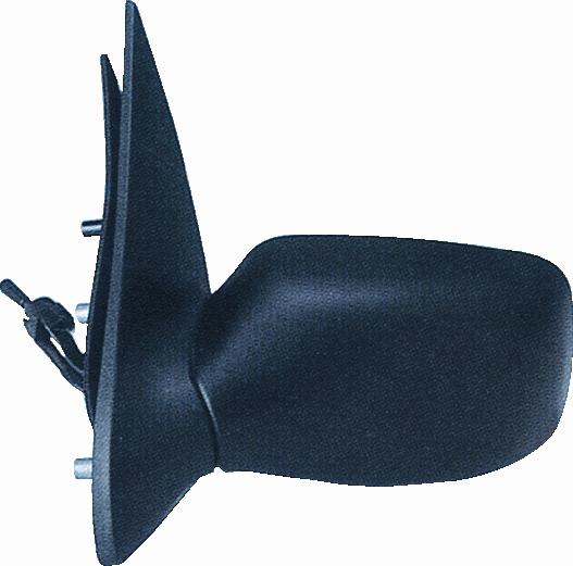 Specchietto Retrovisore per Ford Fiesta 1994-1995 Meccanico Nero Sinistro