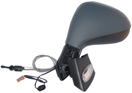Specchietto Retrovisore per Peugeot 207 Da 2006 Meccanico C/primer Sinistro