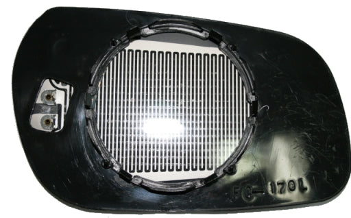 Vetro Specchio Piastra Retrovisore per Citroen Xsara 1997-2000 Termico Sinistro