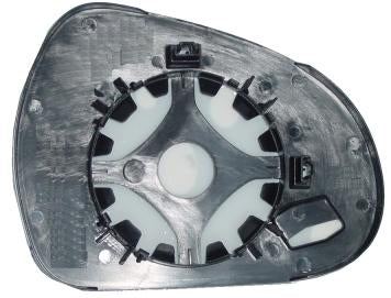 Vetro Specchio Piastra Retrovisore per Peugeot 207 Dal 2006 Sinistro