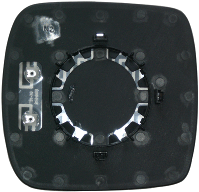 Vetro Specchio Piastra Retrovisore per Renault Kangoo 2008-2013 Termico Sinistro