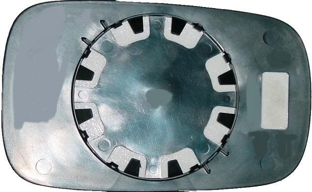 Vetro Specchio Piastra Retrovisore per Renault Laguna 2001-2007 Termico Sinistro