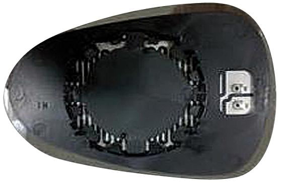 Vetro Specchio Piastra Retrovisore per Seat Ibiza 2008-2012 Termico Sinistro