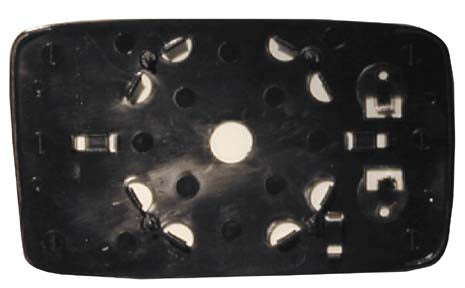 Vetro Specchio Retrovisore  per Volkswagen Golf 3 1991-1997 Termico Sinistro