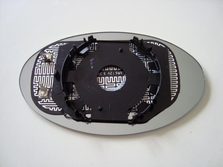 Vetro Specchio Retrovisore per Mini One Cooper 2001-2006 Termico Sinistro