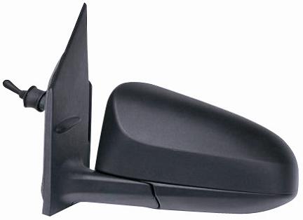 Specchio Specchietto Retrovisore per Citroen C1 Dal 2014 Meccanico Nero Sinistro