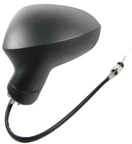 Specchietto Retrovisore per Seat Ibiza 2008-2012 Meccanico Nero Sinistro