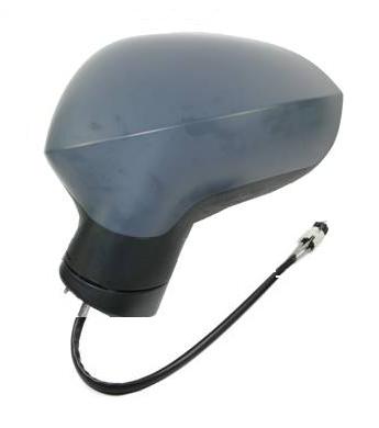 Specchietto Retrovisore per Seat Ibiza 2008-2012 Meccanico Primer Sinistro