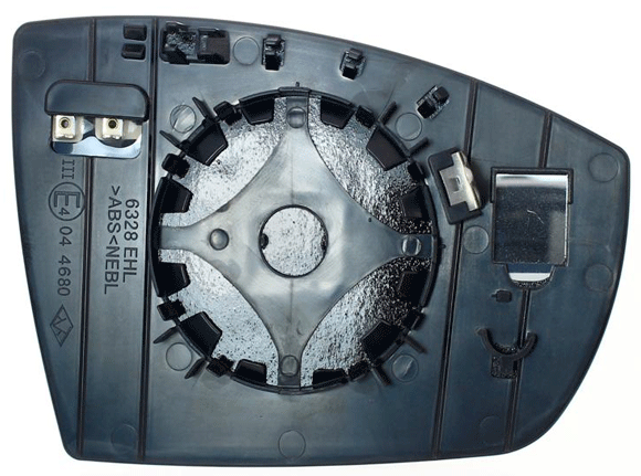 Vetro Specchio Piastra Retrovisore per Ford Kuga Dal 2013 Termico Sinistro