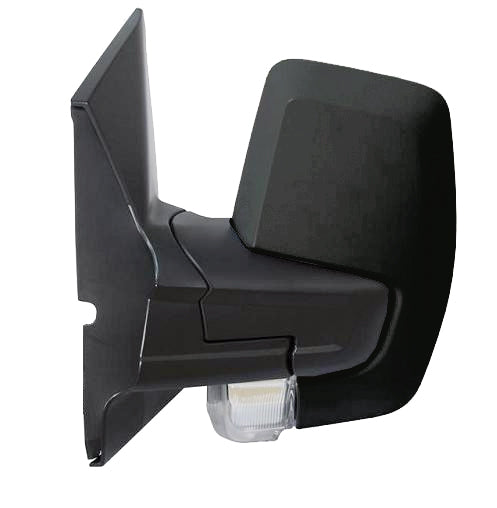 Specchietto Retrovisore per Ford Transit Custom 2012-2017 Manuale Nero Sinistro