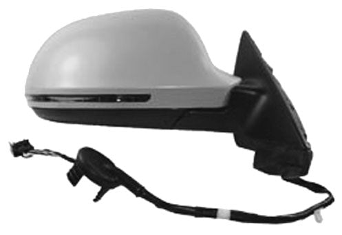 Specchio Specchietto Retrovisore per Audi A3 3 Porte 2008-2010 8 Pin Destro