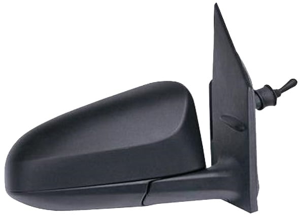 Specchio Specchietto Retrovisore per Citroen C1 Dal 2014 Meccanico Nero Destro