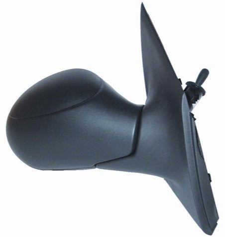 Specchio Specchietto Retrovisore per Citroen C2 Dal 2003 Meccanico Nero Destro