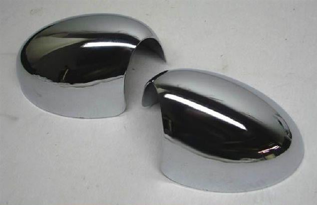 Coppia Calotte Specchio Retrovisore per Mini One Cooper 2007-2013 Cromate