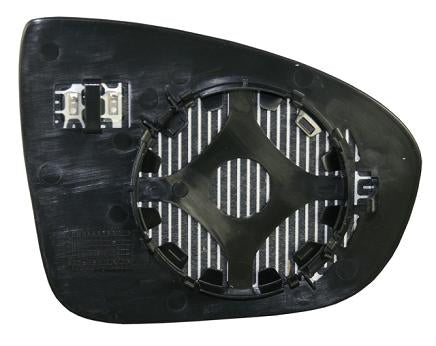 Vetro Specchio Piastra Retrovisore per Opel Meriva Dal 2010 Termico Sinistro