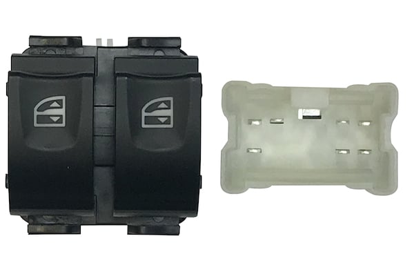 Pulsantiera Alzacristalli Porta Anteriore Sinistra per Dacia Sandero 2012-2016