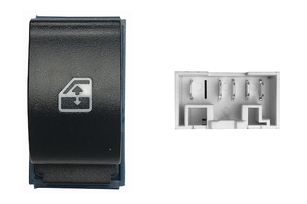Interruttore Alzacristallo Porta Anteriore Destra per Fiat Doblo 2005-2009