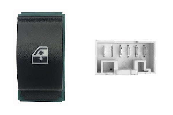 Interruttore Alzacristallo Porta Anteriore Sinistra per Fiat Doblo 2005-2009
