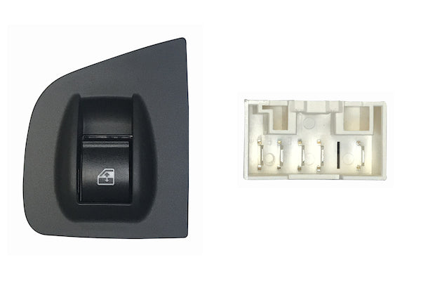 Pulsantiera Alzacristalli Porta Anteriore Destra per Fiat Doblo 2005-2009