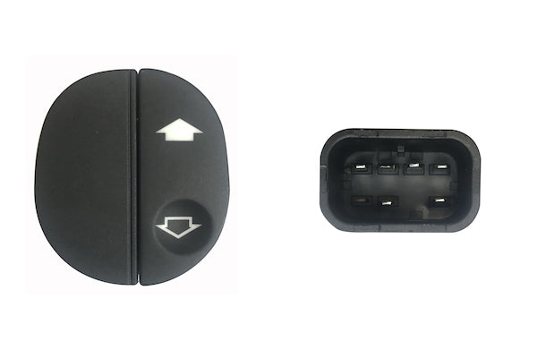 Interruttore Alzacristalli Porta Anteriore Destra Ford Fiesta 1994-2008