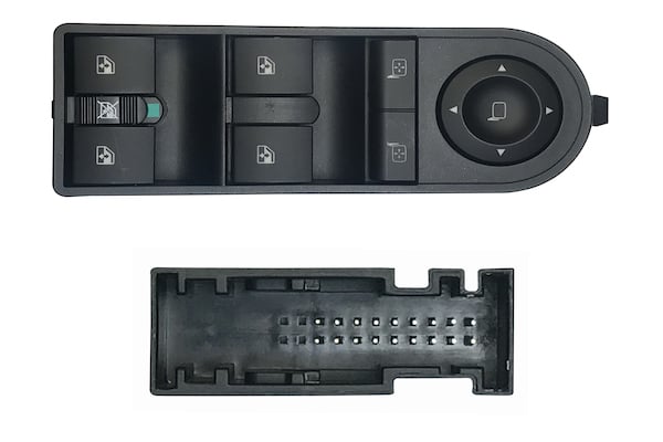 Blocco Comandi Alzacristalli Porta Anteriore Sinistra per Opel Astra H 2004-2009