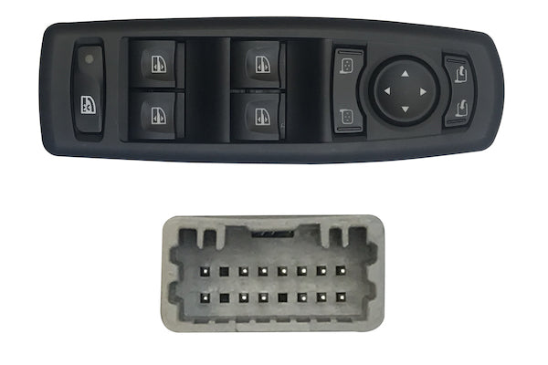 Pulsantiera Alzacristalli Porta Anteriore Sinistra per Renault Laguna 2007-2015