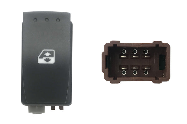 Interruttore Alzacristalli Porta Destra Sinistra per Renault Master 2004-2009