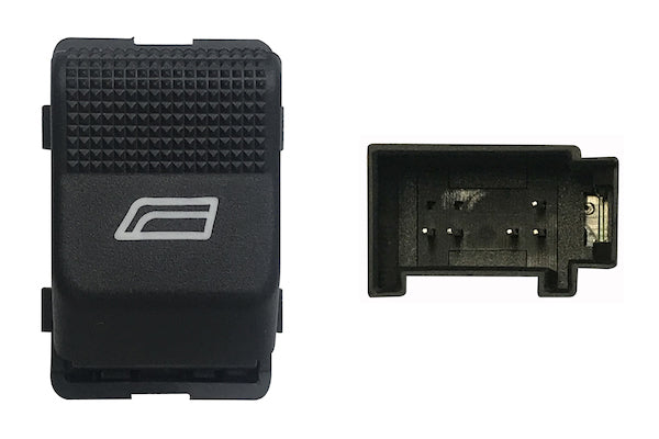 Interruttore Alzacristalli Porta Anteriore Sinistra per Seat Arosa 1997-2004
