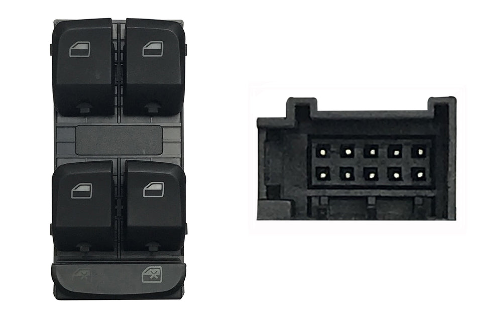 Blocco Comandi Alzacristalli Porta Anteriore Sinistra per Audi A5 2007-2011
