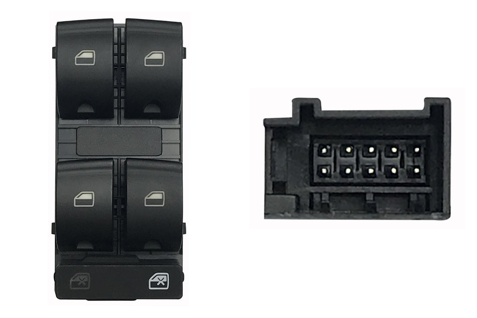 Blocco Comandi Alzacristalli Porta Anteriore Sinistra per Audi A4 2004-2007