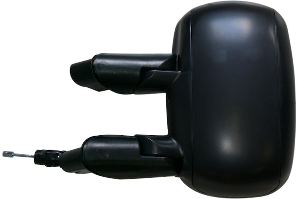 Specchietto Retrovisore per Fiat Doblo 2000-2009 Meccanico Nero Sinistro